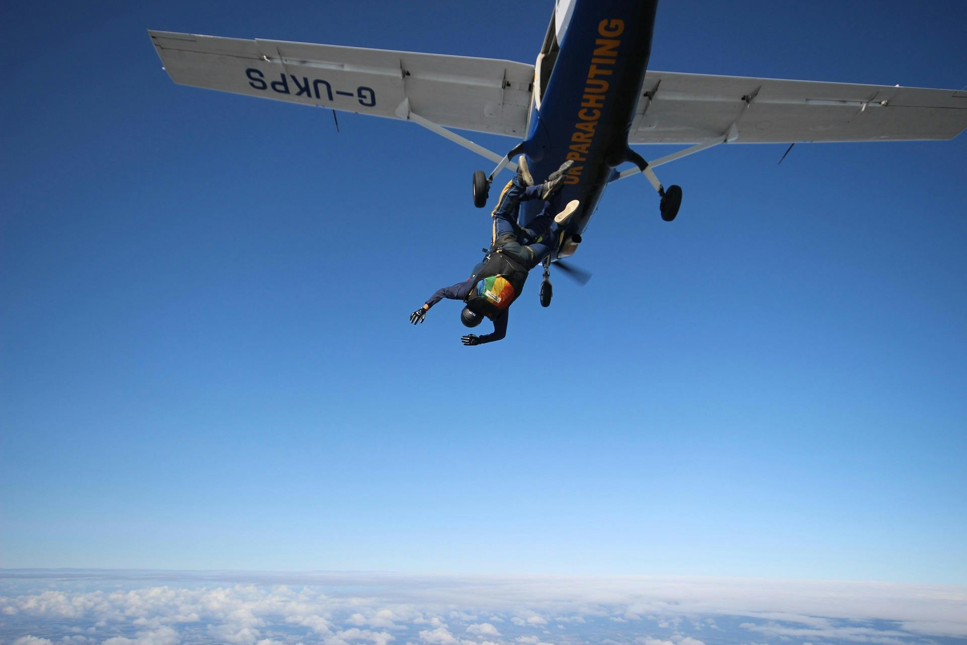 Skydiving Over The Palm